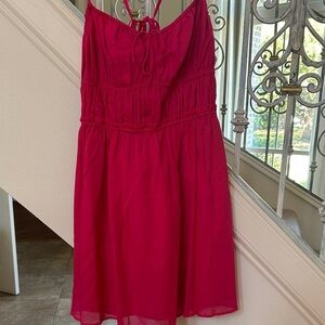 Steve Madden Fuchsia Midi Dress